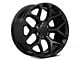 PR176 Matte Black 6-Lug Wheel; 20x9; 24mm Offset (15-20 Tahoe)