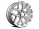 PR177 Silver Machined 6-Lug Wheel; 20x9; 24mm Offset (15-20 Tahoe)