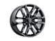 Performance Replicas PR196 Gloss Black 6-Lug Wheel; 22x9; 24mm Offset (15-20 Tahoe)