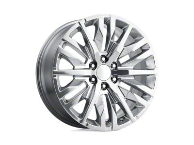 PR198 Polished 6-Lug Wheel; 20x9; 24mm Offset (15-20 Tahoe)