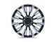 Performance Replicas PR226 Gloss Black and Polished 6-Lug Wheel; 22x9; 28mm Offset (15-20 Tahoe)