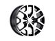 PR169 Gloss Black with Machined Spokes 6-Lug Wheel; 24x10; 31mm Offset (15-20 Yukon)