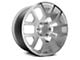 PR169 Silver Machined 6-Lug Wheel; 20x9; 27mm Offset (15-20 Yukon)