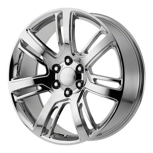 Performance Replicas Yukon PR171 Chrome 6-Lug Wheel; 22x9; 24mm