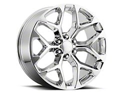 PR176 Chrome 6-Lug Wheel; 22x9; 24mm Offset (15-20 Yukon)