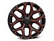 Performance Replicas PR176 Gloss Black Red Milled 6-Lug Wheel; 20x9; 24mm Offset (15-20 Yukon)