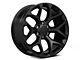 PR176 Matte Black 6-Lug Wheel; 20x9; 24mm Offset (15-20 Yukon)