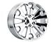 PR190 Chrome 6-Lug Wheel; 22x9; 24mm Offset (15-20 Yukon)