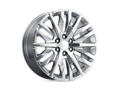 PR198 Polished 6-Lug Wheel; 20x9; 24mm Offset (15-20 Yukon)