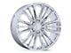 PR223 Chrome 6-Lug Wheel; 24x10; 28mm Offset (15-20 Yukon)