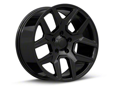 Performance Replicas Night Edition Style Gloss Black 5-Lug Wheel; 20x9; 19mm Offset (94-01 RAM 1500)