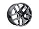 Performance Replicas PR192 Gloss Black 5-Lug Wheel; 22x10; 25mm Offset (94-01 RAM 1500)