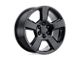 Performance Replicas PR183 Gloss Black 6-Lug Wheel; 20x9; 27mm Offset (99-06 Sierra 1500)