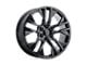 Performance Replicas PR187 Gloss Black 6-Lug Wheel; 22x9; 24mm Offset (99-06 Sierra 1500)