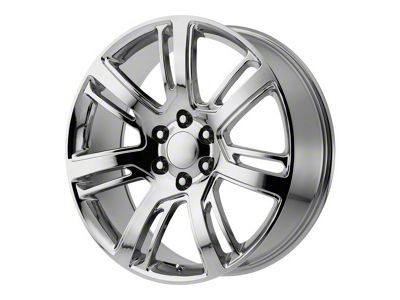 PR171 Chrome 6-Lug Wheel; 22x9; 24mm Offset (99-06 Silverado 1500)