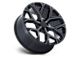 PR177 Gloss Black Milled 6-Lug Wheel; 26x10; 24mm Offset (99-06 Silverado 1500)