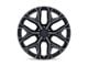 PR177 Gloss Black Milled 6-Lug Wheel; 26x10; 24mm Offset (99-06 Silverado 1500)