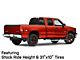 PR177 Gloss Black Red Milled 6-Lug Wheel; 26x10; 24mm Offset (99-06 Silverado 1500)