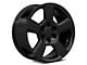 PR183 Gloss Black 6-Lug Wheel; 20x9; 27mm Offset (99-06 Silverado 1500)