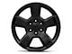 PR183 Gloss Black 6-Lug Wheel; 20x9; 27mm Offset (99-06 Silverado 1500)