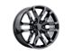 Performance Replicas PR196 Gloss Black 6-Lug Wheel; 20x9; 24mm Offset (99-06 Silverado 1500)