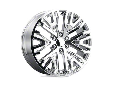 PR197 Chrome 6-Lug Wheel; 20x9; 24mm Offset (99-06 Silverado 1500)