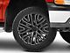 PR197 Gloss Black Milled 6-Lug Wheel; 22x9; 28mm Offset (99-06 Silverado 1500)