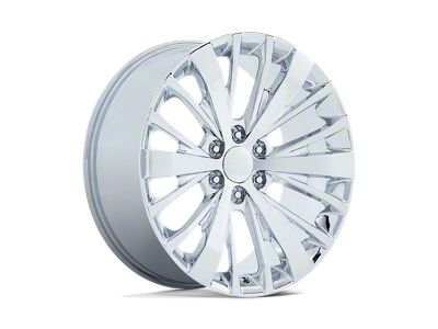 PR201 Gloss Black 6-Lug Wheel; 22x9; 28mm Offset (99-06 Silverado 1500)