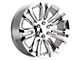 PR205 Chrome 6-Lug Wheel; 22x9; 24mm Offset (99-06 Silverado 1500)