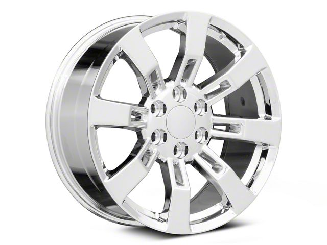 Performance Replicas PR144 Chrome 6-Lug Wheel; 24x10; 31mm Offset (23-24 Canyon)