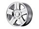 PR147 Chrome 6-Lug Wheel; 22x9; 31mm Offset (23-25 Canyon)