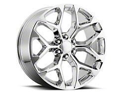 PR176 Chrome 6-Lug Wheel; 22x9; 24mm Offset (23-24 Canyon)