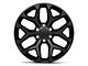 PR176 Matte Black 6-Lug Wheel; 24x10; 24mm Offset (23-24 Canyon)