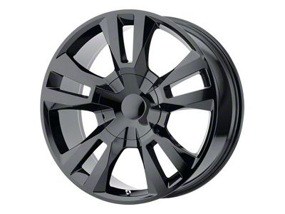 Performance Replicas PR188 Gloss Black 6-Lug Wheel; 22x9; 24mm Offset (23-24 Canyon)
