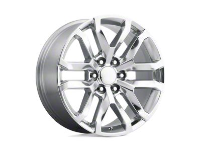 PR196 Chrome 6-Lug Wheel; 20x9; 24mm Offset (23-25 Canyon)