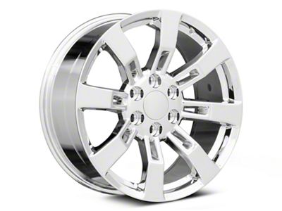 PR144 Chrome 6-Lug Wheel; 20x8.5; 31mm Offset (23-25 Colorado)