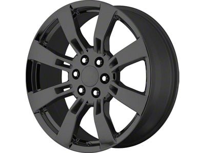 PR144 Gloss Black 6-Lug Wheel; 20x8.5; 31mm Offset (23-25 Colorado)