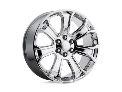 PR166 Chrome 6-Lug Wheel; 20x9; 24mm Offset (23-25 Colorado)