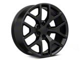 PR169 Matte Black 6-Lug Wheel; 20x9; 27mm Offset (23-25 Colorado)