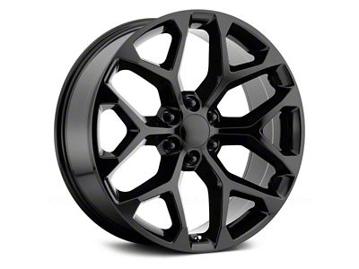 Performance Replicas PR176 Gloss Black 6-Lug Wheel; 24x10; 24mm Offset (23-24 Colorado)