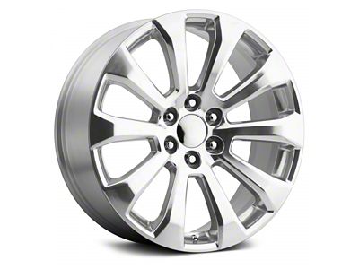 PR204 Polished 6-Lug Wheel; 22x9; 28mm Offset (23-24 Colorado)