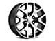 PR169 Gloss Black Machined 6-Lug Wheel; 20x9; 27mm Offset (19-24 RAM 1500)