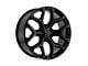 PR176 Black Chrome 6-Lug Wheel; 24x10; 24mm Offset (19-25 Sierra 1500)