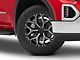 PR176 Gloss Black Milled 6-Lug Wheel; 20x9; 24mm Offset (19-24 Sierra 1500)