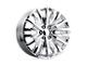 Performance Replicas PR198 Chrome 6-Lug Wheel; 24x10; 31mm Offset (19-24 Sierra 1500)