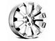 Performance Replicas PR204 Chrome 6-Lug Wheel; 22x9; 28mm Offset (19-24 Sierra 1500)