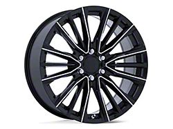 PR223 Gloss Black Milled 6-Lug Wheel; 26x10; 28mm Offset (19-25 Sierra 1500)