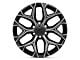 Performance Replicas PR176 Gloss Black Milled 6-Lug Wheel; 20x9; 24mm Offset (19-24 Silverado 1500)