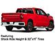 PR176 Gloss Black Red Milled 6-Lug Wheel; 24x10; 24mm Offset (19-24 Silverado 1500)