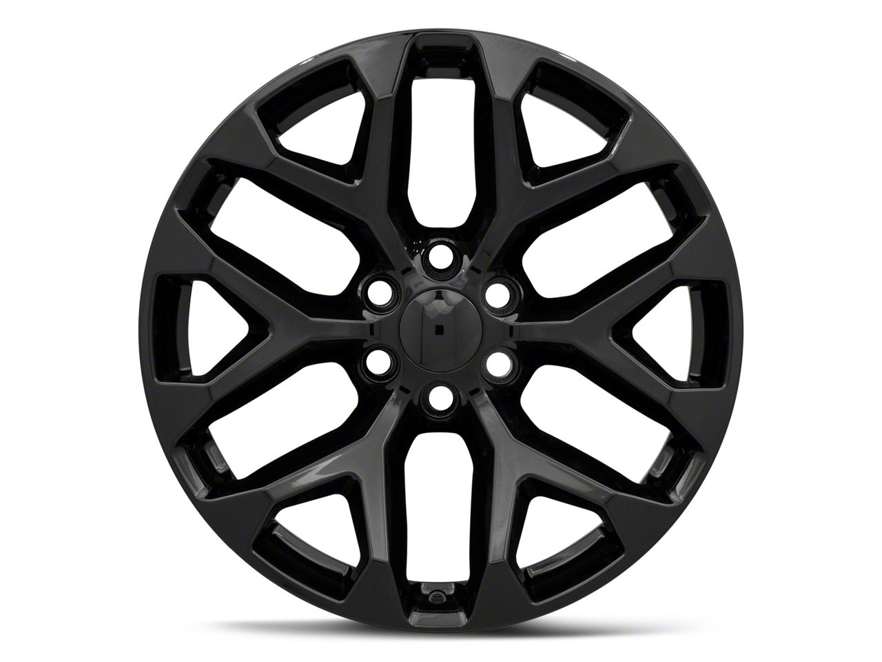 Silverado 1500 PR177 Gloss Black 6-Lug Wheel; 20x9; 24mm Offset (19-25 ...